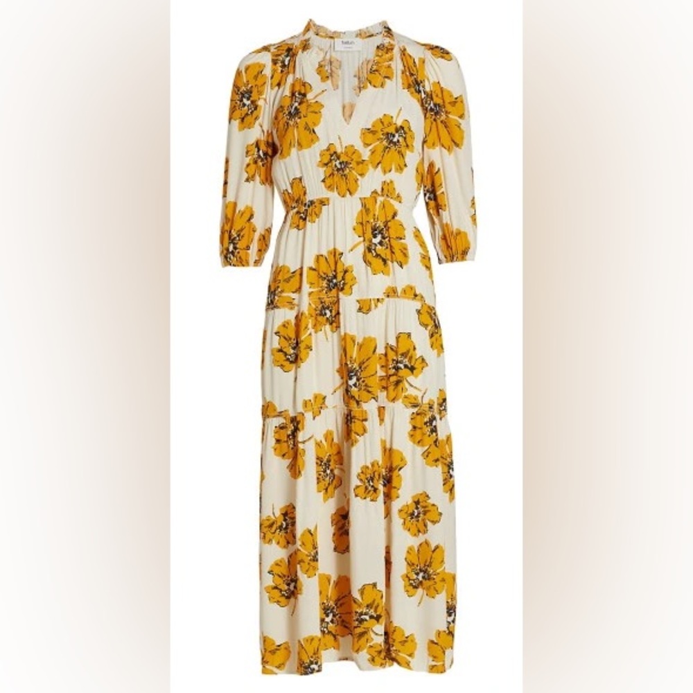 BA&SH Spring MIDI Dress Floral